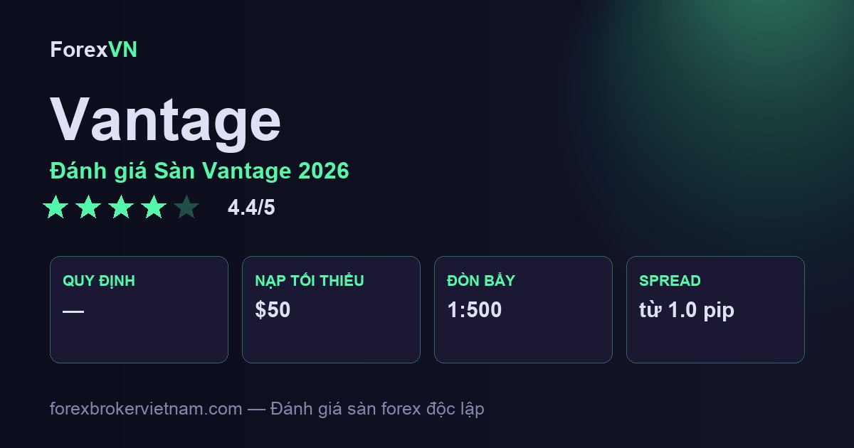 Đánh giá Sàn Vantage 2026